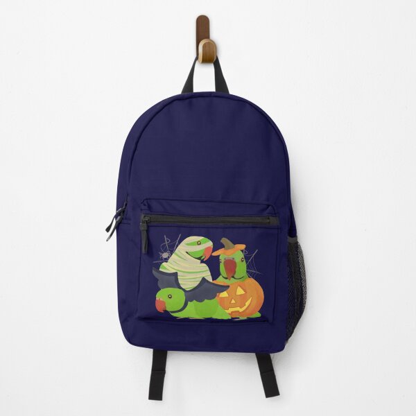 Item preview, Halloween Green Indian Ringneck Illustration  designed and sold by FandomizedRose.