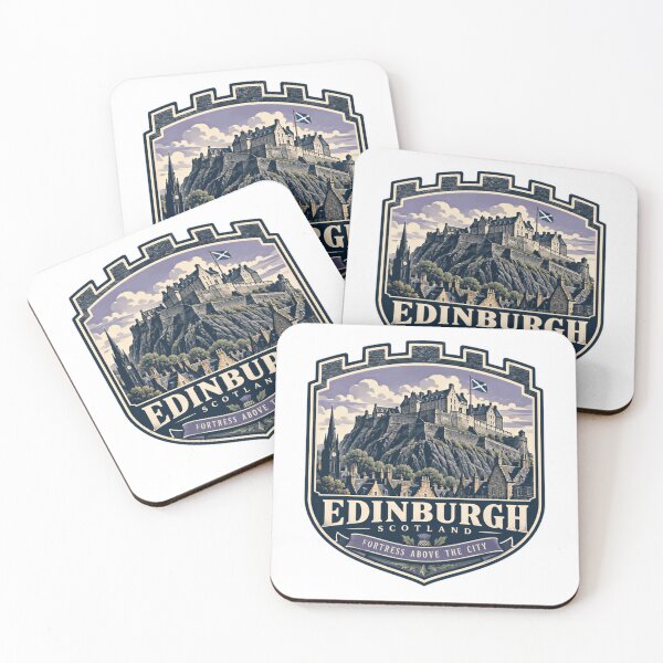 Item preview, Edinburgh Scotland Fortress Above The City Castle Travel Souvenir designed and sold by NeedForParks.
