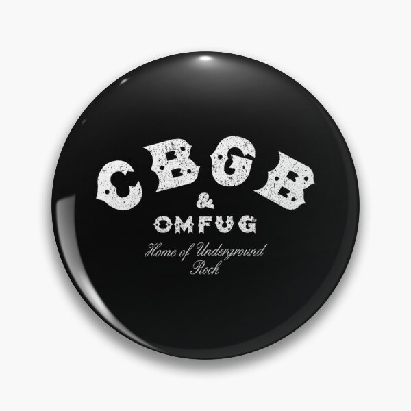 Item preview, Cbgb Omfug Classic Logo On Black designed and sold by ErichFigueroa.