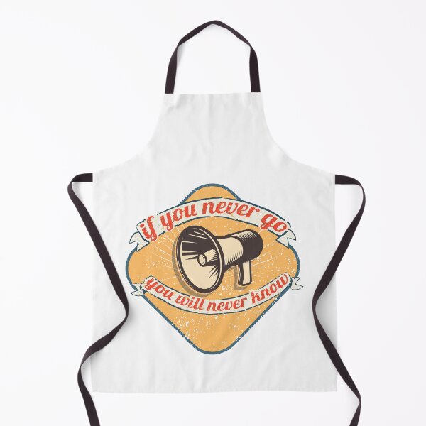 Item preview, ​If You Never Go You Will Never Know Vintage Megaphone designed and sold by Minem39.