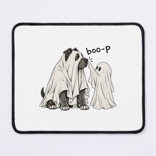 Item preview, Funny Dog Boo-p Ghost Halloween Costume designed and sold by OlyvieArt.