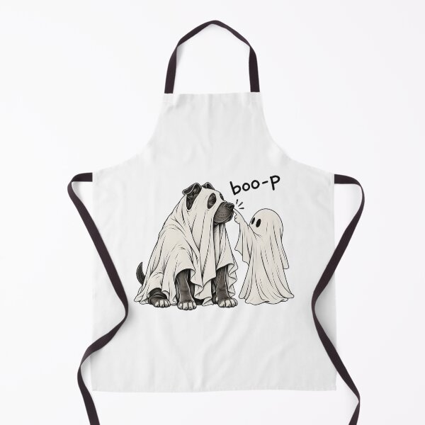 Item preview, Funny Dog Boo-p Ghost Halloween Costume designed and sold by OlyvieArt.