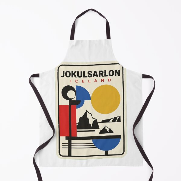 Item preview, Retro Jokulsarlon Bauhaus Geometric Skyline designed and sold by k3rstman1.