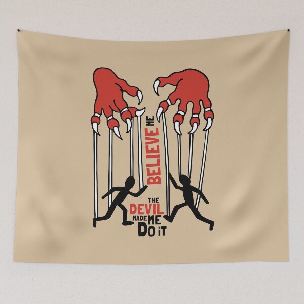Item preview, Believe me, The Demon made me do it. designed and sold by KewaleeTee.