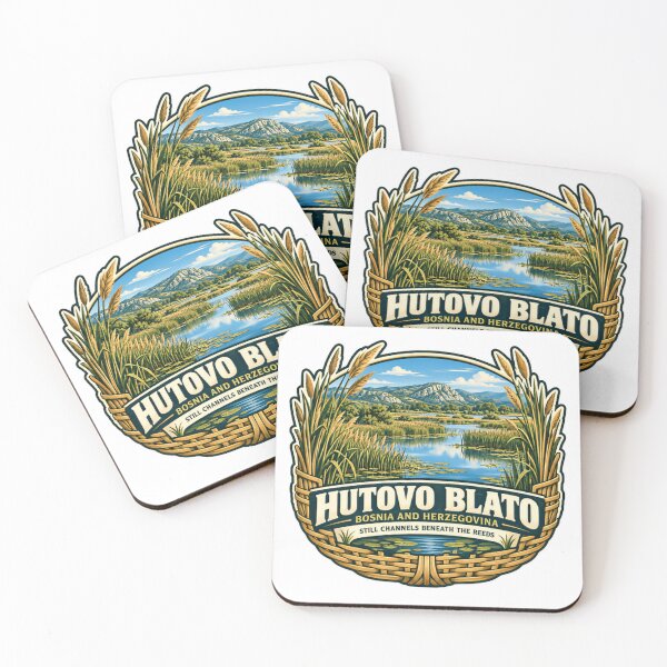 Item preview, Hutovo Blato Bosnia And Herzegovina Still Channels Beneath The Reeds Nature Wetland Landscape designed and sold by NeedForParks.