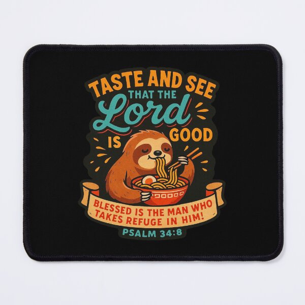 Item preview, Psalm 34:8 Taste And See That The LORD Is Good designed and sold by plushism.