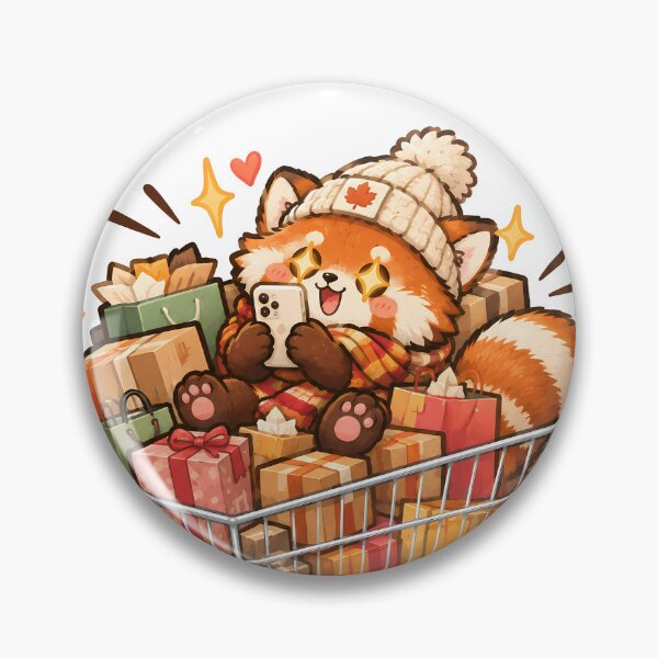 Item preview, Add To Cart Therapy Funny Cute Red Panda Online Shopping designed and sold by ianm1028.