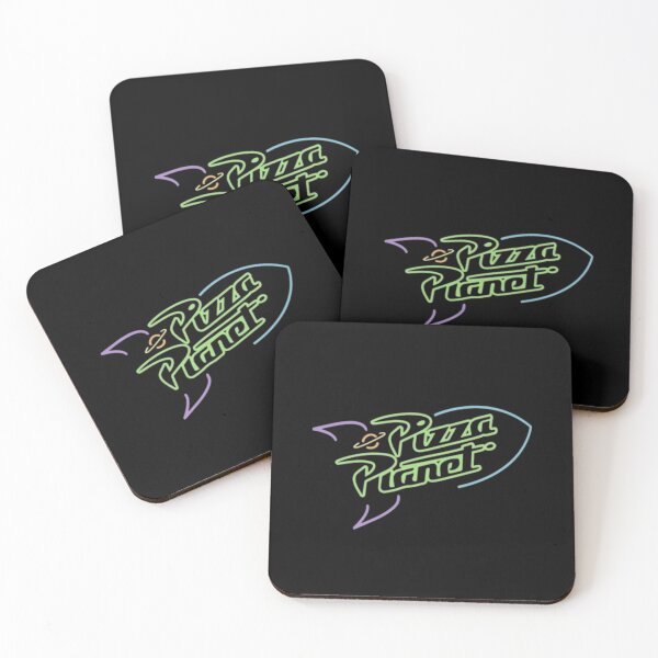 Item preview, Futuristic Pizza Planet Logo Design designed and sold by WATEKE.
