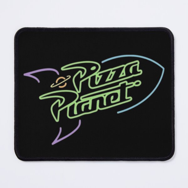 Item preview, Futuristic Pizza Planet Logo Design designed and sold by WATEKE.