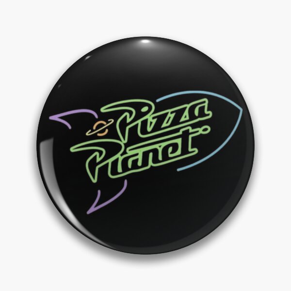 Item preview, Futuristic Pizza Planet Logo Design designed and sold by WATEKE.