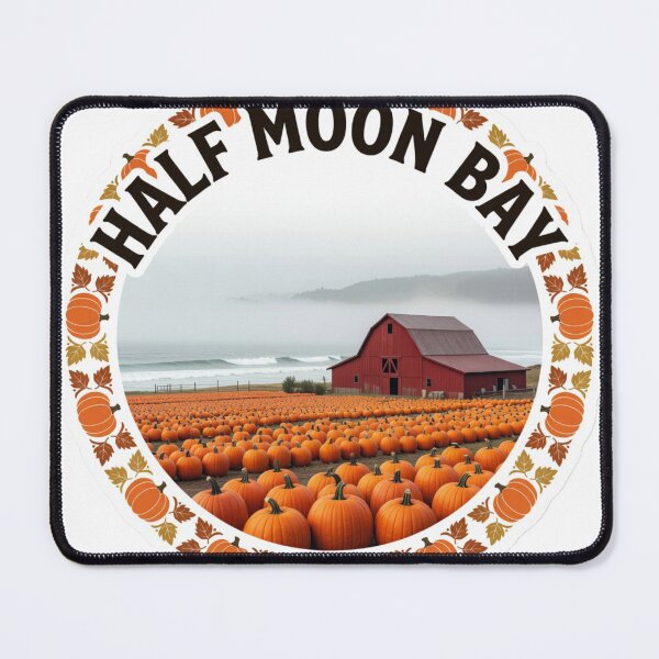Item preview, Half Moon Bay Pumpkin Sticker designed and sold by Imaginarium of Chaos falcon88 .