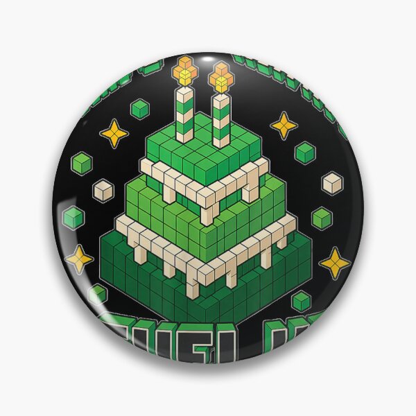Item preview, I was 6 Now I'm 7 Birthday Boy Level Up Pixel Cake designed and sold by NgumohaLanke.