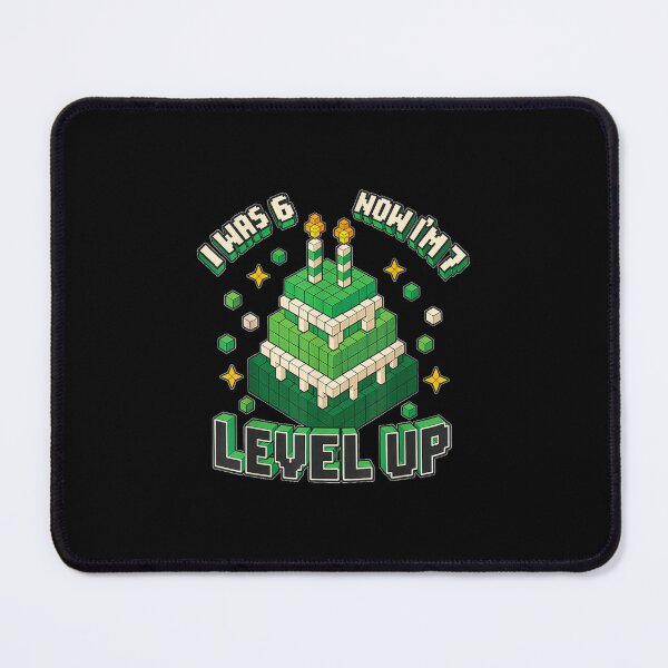 Item preview, I was 6 Now I'm 7 Birthday Boy Level Up Pixel Cake designed and sold by NgumohaLanke.