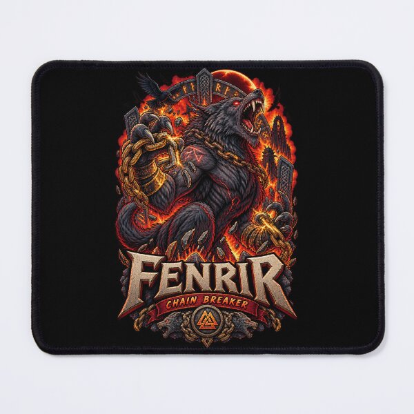 Item preview, Fenrir Chainbreaker Ragnarok Unleashed designed and sold by Gabriela Mihai.