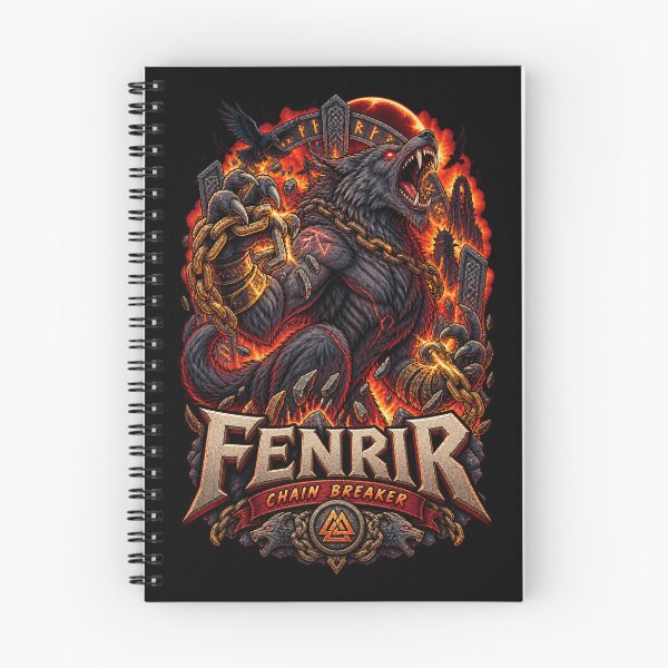 Item preview, Fenrir Rompecadenas Ragnarok desatado designed and sold by Gabriela Mihai.