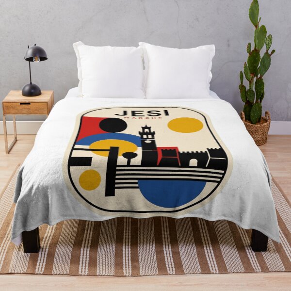 Item preview, Retro Jesi Bauhaus Geometric Skyline designed and sold by k3rstman1.