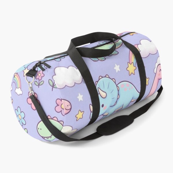 Item preview, Cute Pastel Dinosaur Rainbow Seamless Pattern designed and sold by ShivCraftStudio.