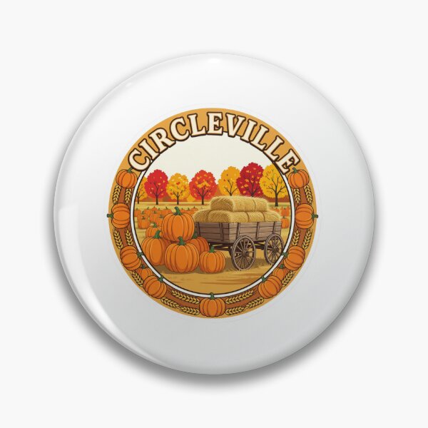 Item preview, Circleville Pumpkin Ohio Sticker designed and sold by Imaginarium of Chaos falcon88 .