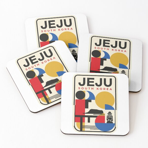 Item preview, Retro Jeju Bauhaus Geometric Skyline designed and sold by k3rstman1.