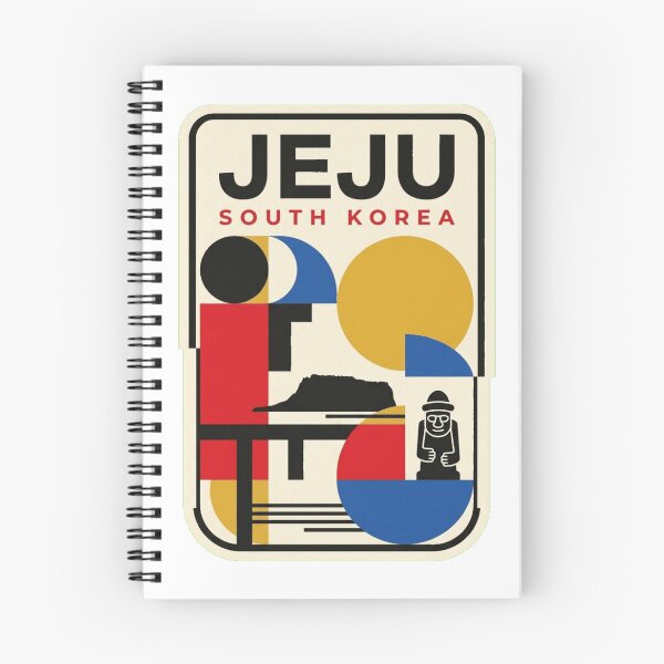 Item preview, Retro Jeju Bauhaus Geometric Skyline designed and sold by k3rstman1.