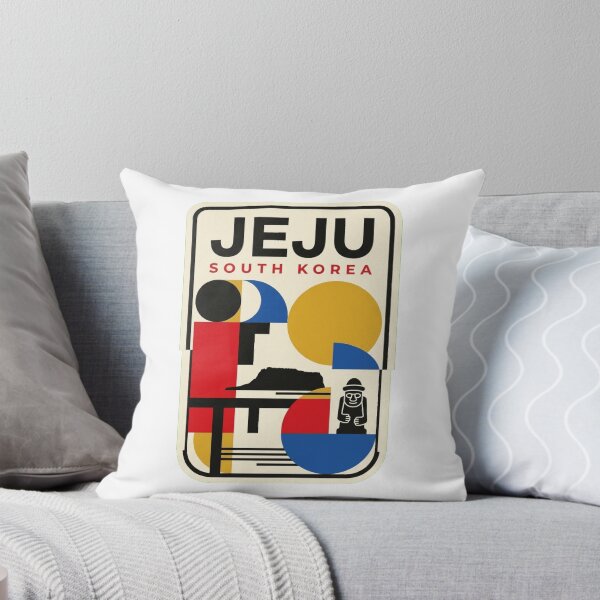 Item preview, Retro Jeju Bauhaus Geometric Skyline designed and sold by k3rstman1.