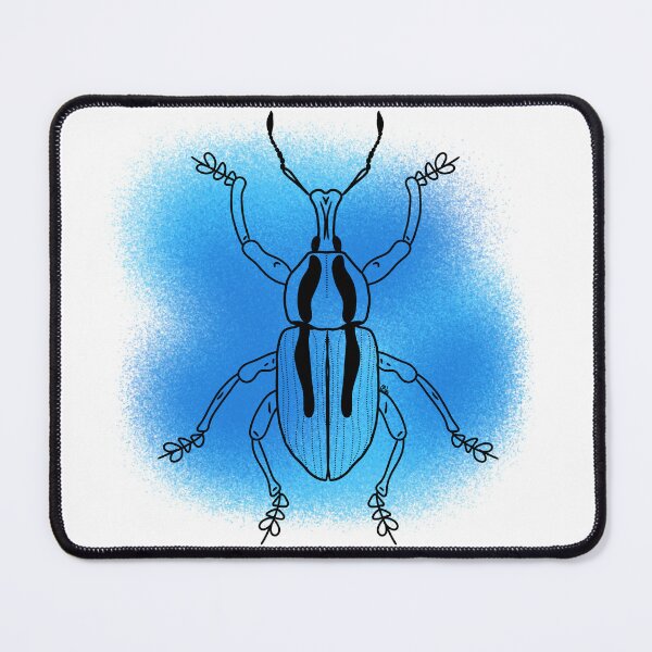 Item preview, Blue Snout Beetle Line-art (Blue) designed and sold by Burnt_Pikachu.
