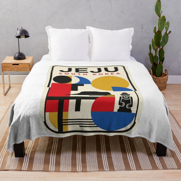 Item preview, Retro Jeju Bauhaus Geometric Skyline designed and sold by k3rstman1.