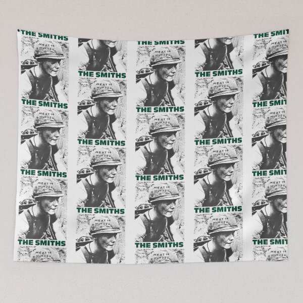 Item preview, The Smiths Meat Is Murder Punk Rock Morissey Retro Unisex Design designed and sold by SATILITEE.