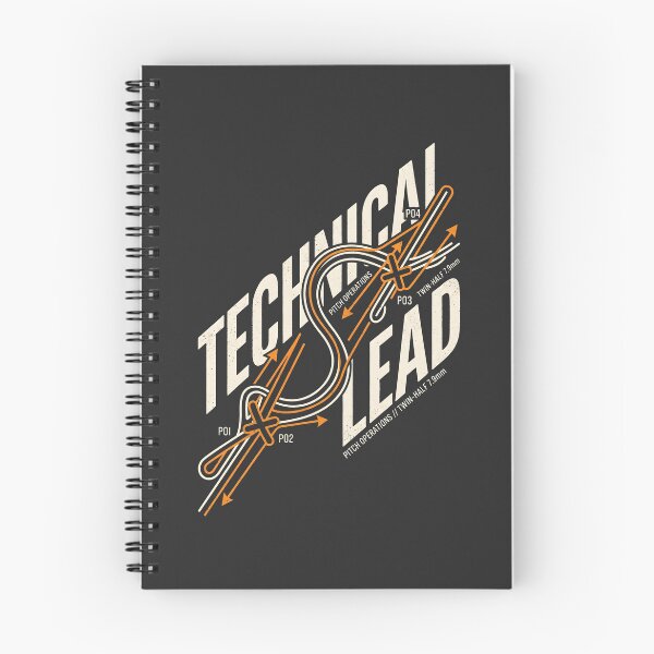 Item preview, Technical Lead Pitch Operations Rock Climbing Graphic designed and sold by SplashTastic.