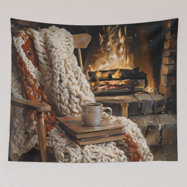 Item preview, Fireside Comforts designed and sold by ONYX Pixee.