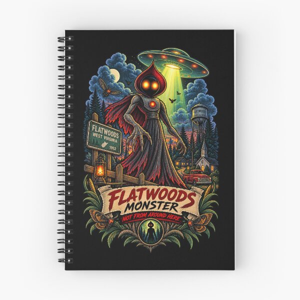 Item preview, Flatwoods Monster Not From Around Here designed and sold by Gabriela Mihai.