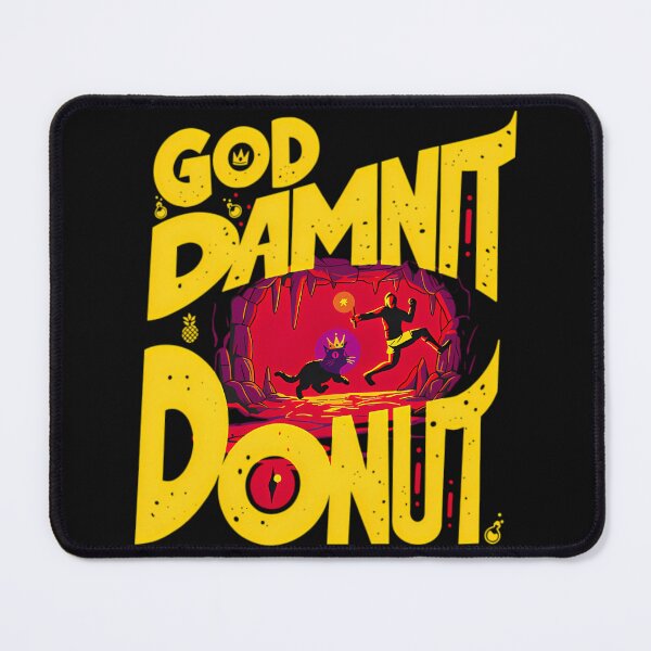 Item preview, Dungeon Crawler Carl - God Damnit Donut designed and sold by ErichFigueroa.