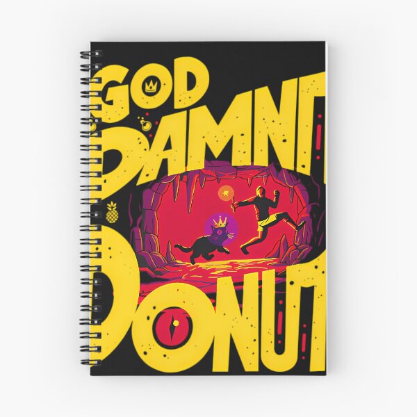 Item preview, Dungeon Crawler Carl - God Damnit Donut designed and sold by ErichFigueroa.