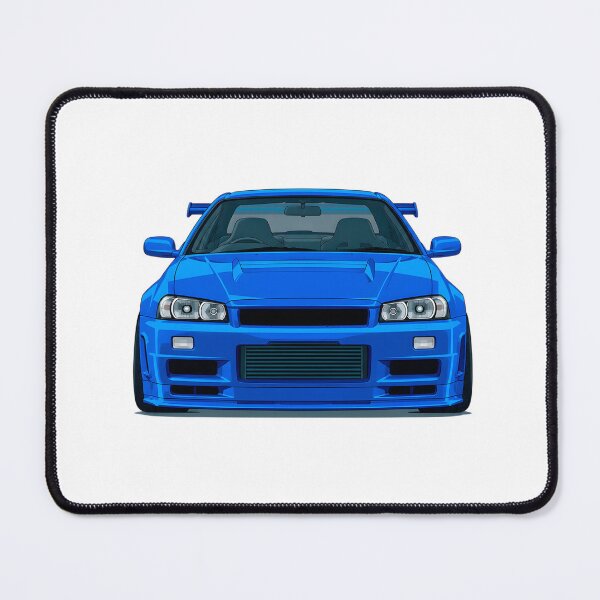 Item preview, Blue skyline R34 Gtr designed and sold by Arslyarts.