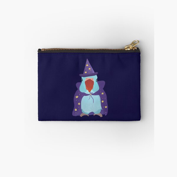 Item preview, Halloween Blue Indian Ringneck Illustration  designed and sold by FandomizedRose.