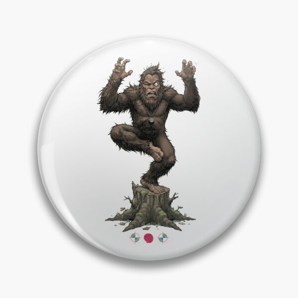 Item preview, Wobbly Bigfoot Tree Pose Yoga Funny Sasquatch Balance Struggle designed and sold by Whimsy Trail Co.