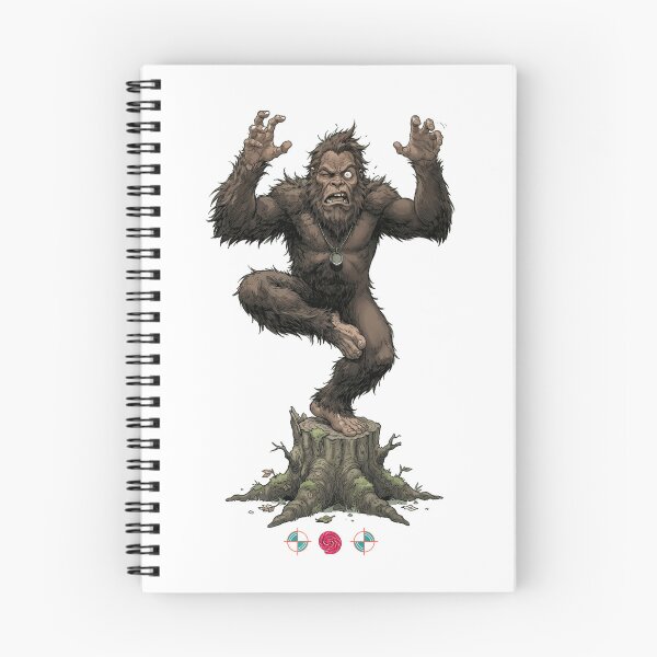 Item preview, Wobbly Bigfoot Tree Pose Yoga Funny Sasquatch Balance Struggle designed and sold by Whimsy Trail Co.