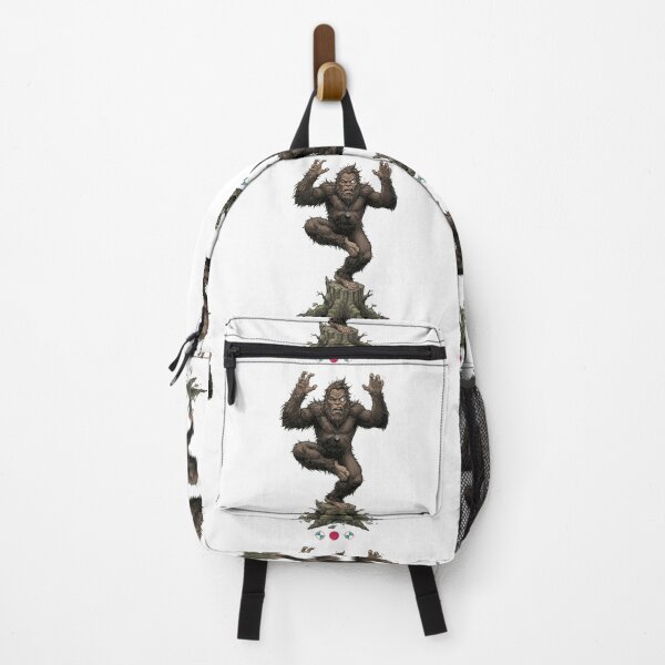 Item preview, Wobbly Bigfoot Tree Pose Yoga Funny Sasquatch Balance Struggle designed and sold by Whimsy Trail Co.