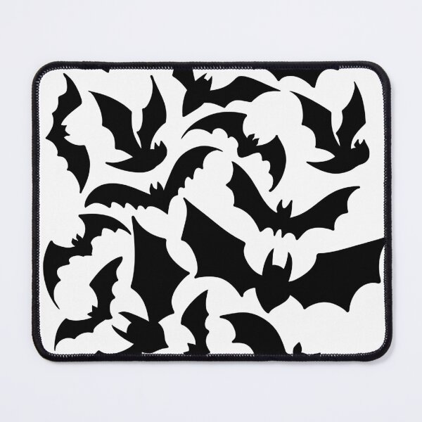 Item preview, Flying Bats Swarm Halloween Sticker Pack Silhouette designed and sold by LYAN-STORE.