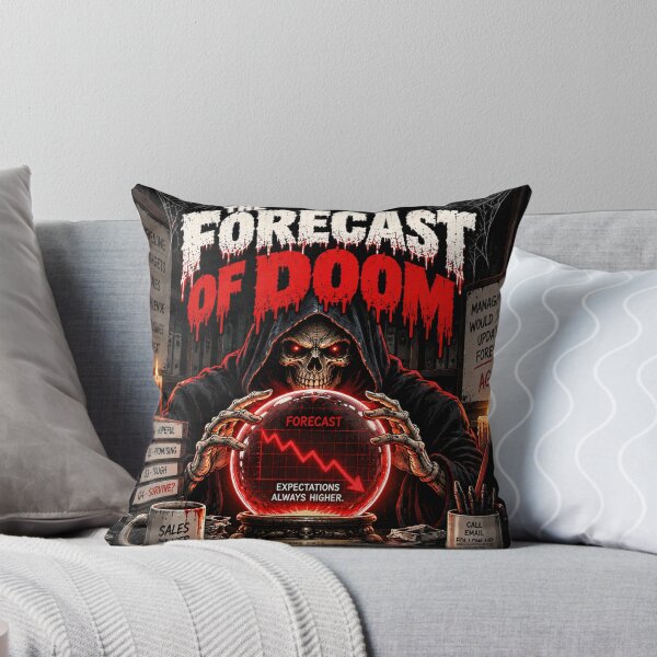 Item preview, The Forecast of Doom – Funny Q4 Sales Forecast Horror designed and sold by KeeganDykes.