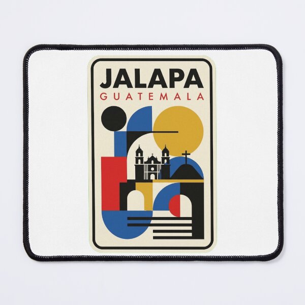 Item preview, Retro Jalapa Bauhaus Geometric Skyline designed and sold by k3rstman1.