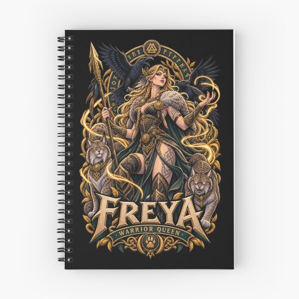Item preview, Freya Warrior Queen Norse Mythology designed and sold by Gabriela Mihai.