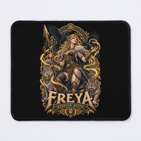 Item preview, Freya Warrior Queen Norse Mythology designed and sold by Gabriela Mihai.