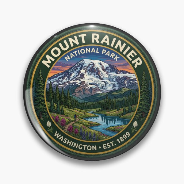 Item preview, Mount National Park Washington designed and sold by TulipaGraphics.