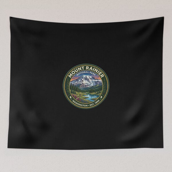Item preview, Mount National Park Washington designed and sold by TulipaGraphics.