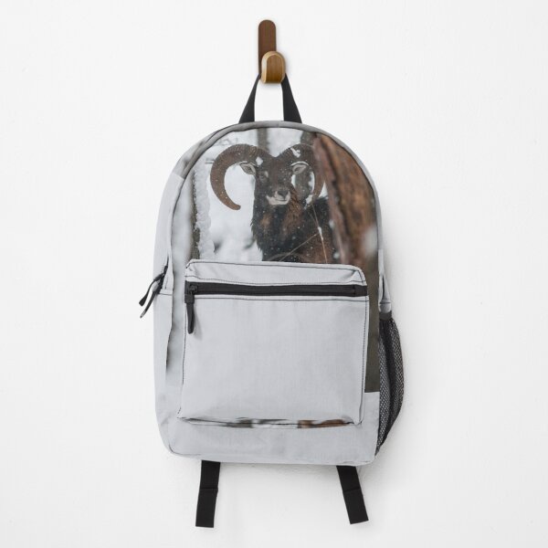 Item preview, Mouflon Ram in the Snowy Forest designed and sold by gabormedve.