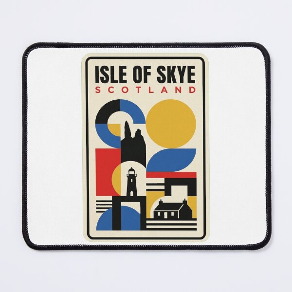 Item preview, Retro Isle Of Skye Bauhaus Geometric Skyline designed and sold by k3rstman1.