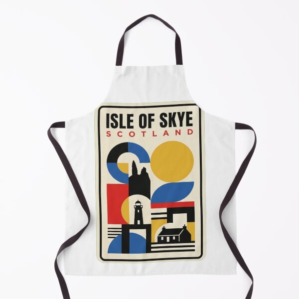 Item preview, Retro Isle Of Skye Bauhaus Geometric Skyline designed and sold by k3rstman1.