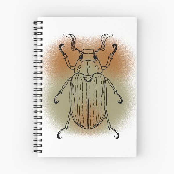 Item preview, Striped June Bug Line-art (Green & Brown) designed and sold by Burnt_Pikachu.
