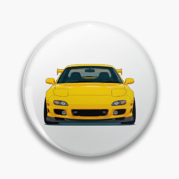 Item preview, Yellow Rx7 jdm legend designed and sold by Arslyarts.